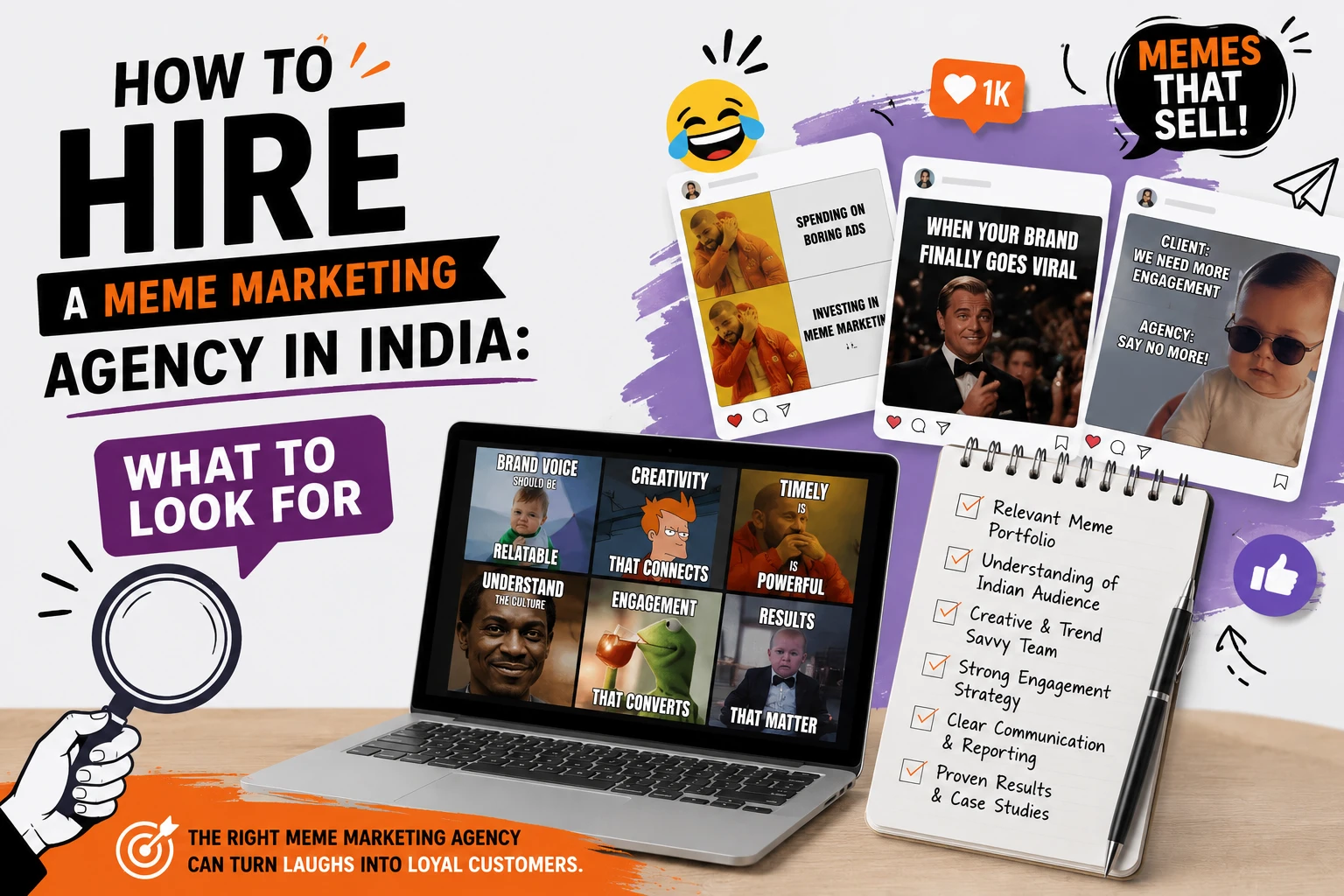 How to Hire a Meme Marketing Agency in India: What to Look For